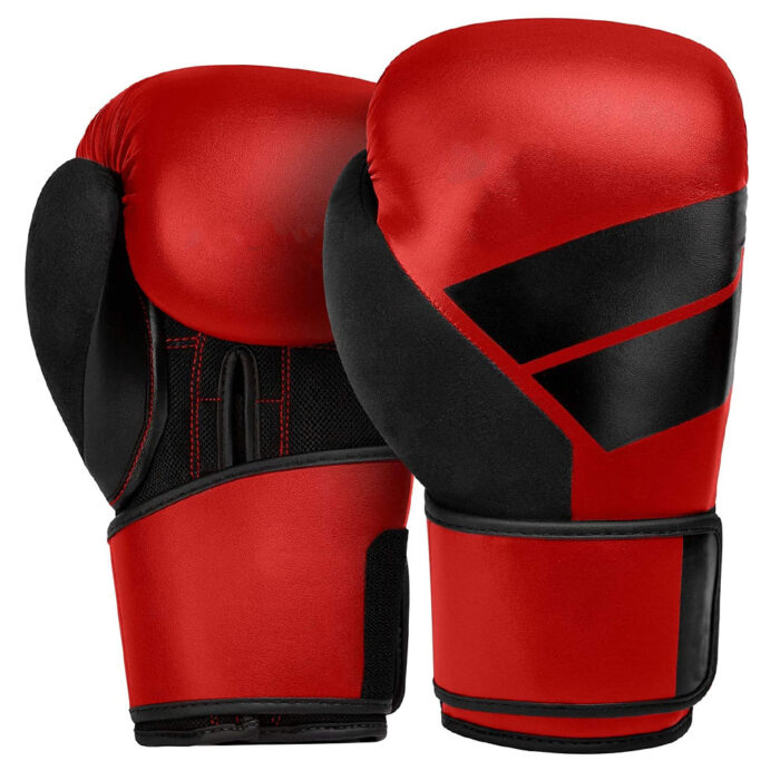 Professional Red & Black Boxing Gloves – Training & Sparring