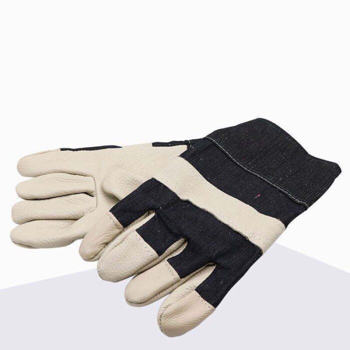 Construction Heat Resistant Leather Cowhide Welding Gloves