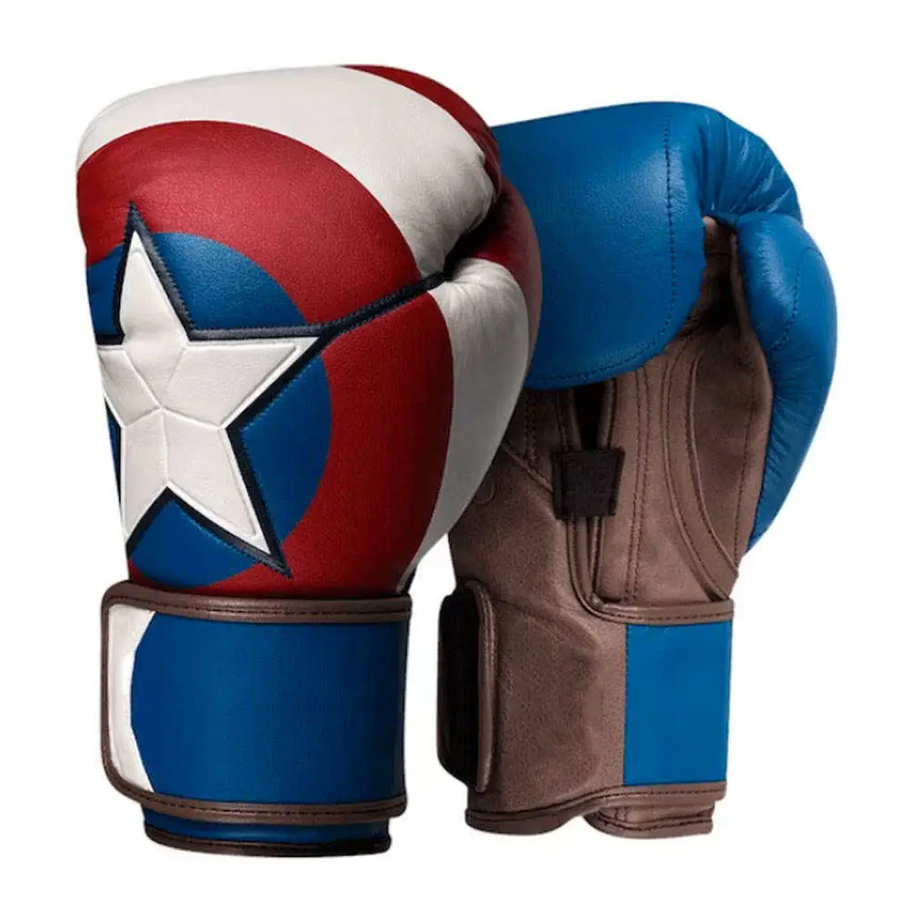Customized Professional Leather Boxing Gloves